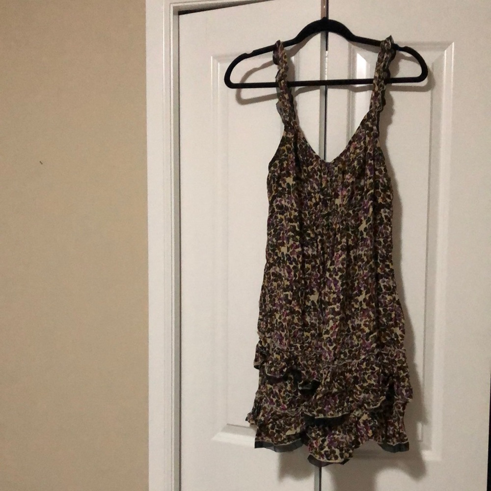 DKNY Ruffle Tank Dress